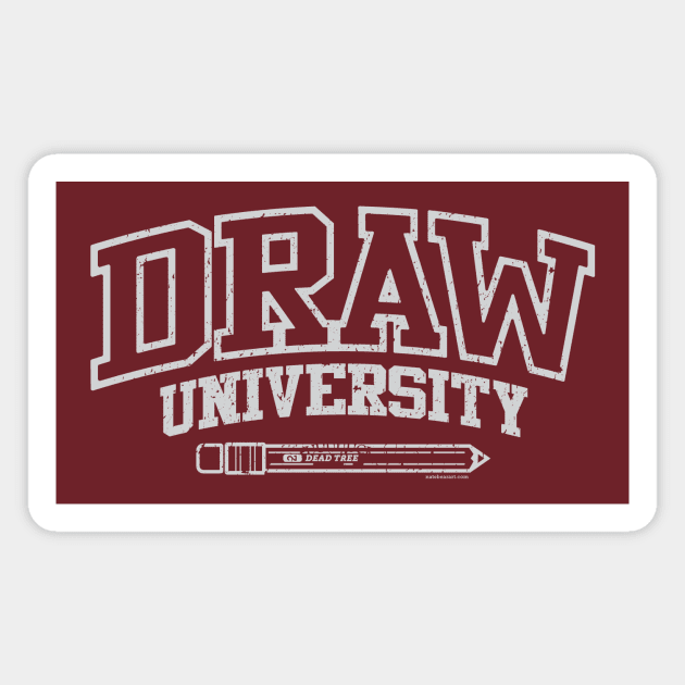 Draw University Magnet by natebear